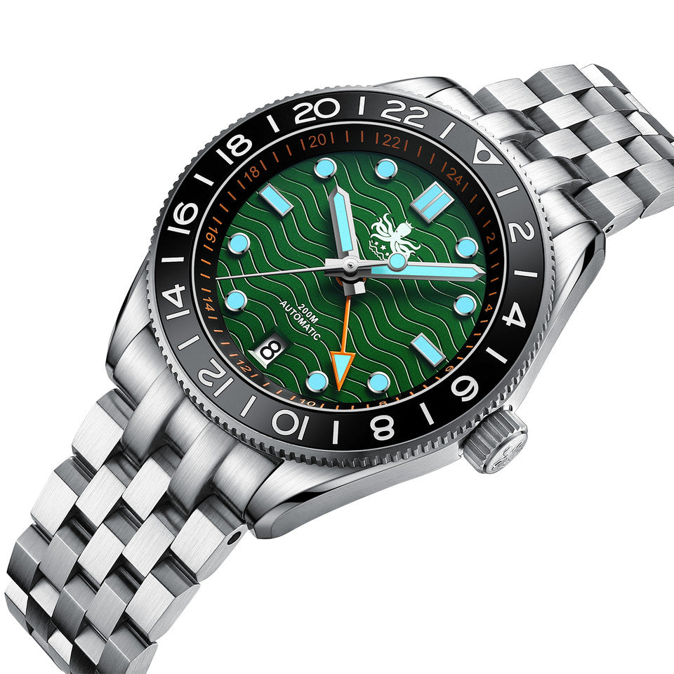 WAVE MASTER GMT GREEN