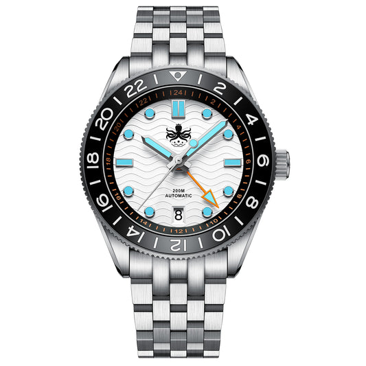 WAVE MASTER GMT SILVER