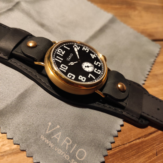 1918 Trench Brass Black Dial / White Lume - 40 mm