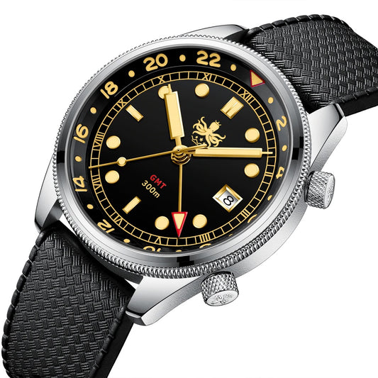 EAGLE RAY GMT BLACK & GOLD